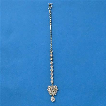 Antique Classic Tikka With Mehndi Plating