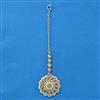 Antique Moti Tikka With Mehndi Plating