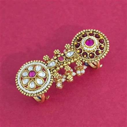 Antique Adjustable Ring With Gold Plating
