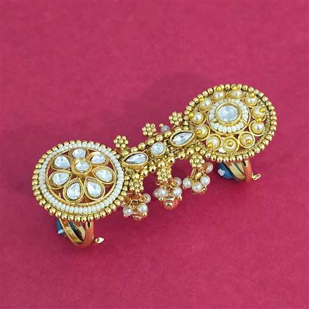 Antique Adjustable Ring With Gold Plating