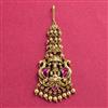 Antique Temple Tikka With Gold Plating