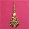Antique Temple Tikka With Gold Plating