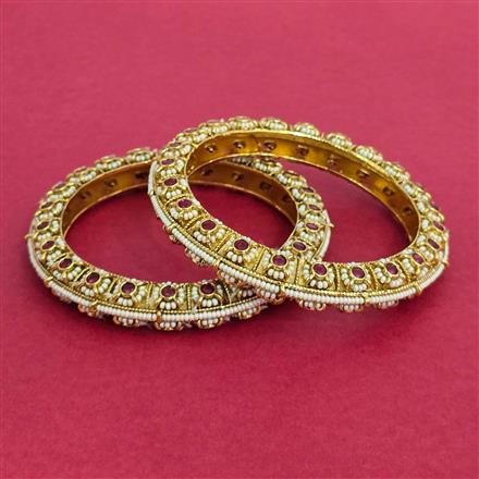 Antique Classic Bangles With Gold Plating