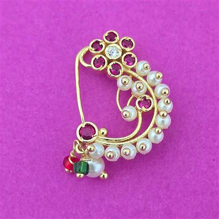 Antique Classic Nose Ring With Gold Plating