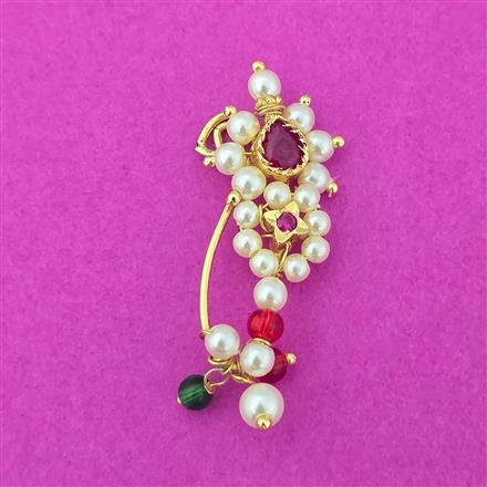 Antique Classic Nose Ring With Gold Plating