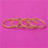 Antique Plain Gold Bangles With Gold Plating