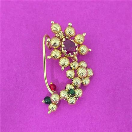 Antique Classic Nose Ring With Gold Plating