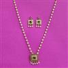 Antique Classic Pendant Set With Gold Plating