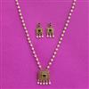 Antique Classic Pendant Set With Gold Plating