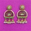 Antique Classic Earring With Matte Gold Plating