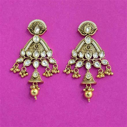 Antique Classic Earring With Gold Plating