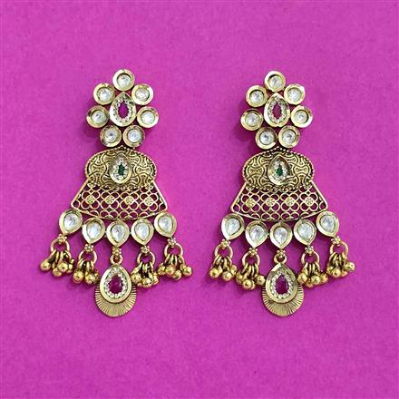Antique Classic Earring With Gold Plating