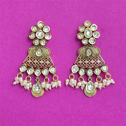 Antique Classic Earring With Gold Plating