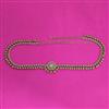 Antique Classic Belt With Mehndi Plating