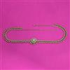 Antique Classic Belt With Mehndi Plating
