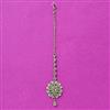 Antique Moti Tikka With Mehndi Plating