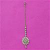 Antique Moti Tikka With Mehndi Plating
