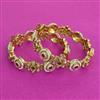 Antique Openable Bangles With Gold Plating