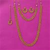Antique Combo Necklace Set Set With Gold Plating