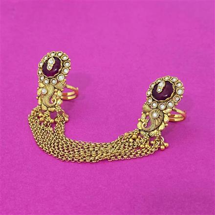 Antique Classic Ring With Gold Plating