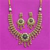 Antique Classic Necklace Set With Gold Plating