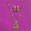 Antique Classic Pendant Set With Gold Plating