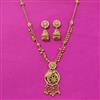 Antique Classic Pendant Set With Gold Plating