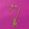 Antique Classic Pendant Set With Gold Plating