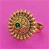 Antique Adjustable Ring With Gold Plating