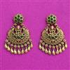 Antique Temple Earring With Gold Plating