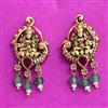 Antique Temple Earring With Gold Plating