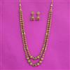 Antique Mala Necklace Set With Gold Plating