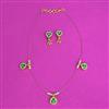 Antique Moti Pendant Set With Gold Plating