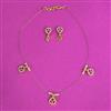 Antique Moti Pendant Set With Gold Plating