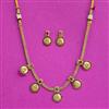 Antique Classic Necklace Set With Gold Plating