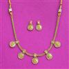 Antique Classic Necklace Set With Gold Plating