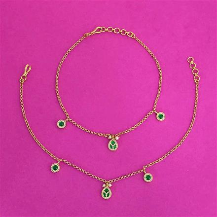 Antique Classic Payal With Gold Plating