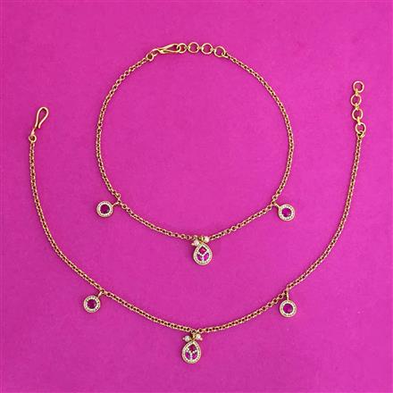 Antique Classic Payal With Gold Plating