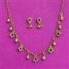 Antique Classic Necklace Set With Gold Plating