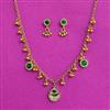 Antique Classic Necklace Set With Gold Plating