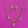 Antique Classic Necklace Set With Gold Plating