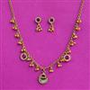 Antique Classic Necklace Set With Gold Plating