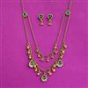 Antique Classic Necklace Set With Gold Plating