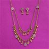 Antique Classic Necklace Set With Gold Plating