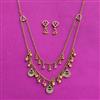 Antique Classic Necklace Set With Gold Plating