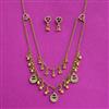 Antique Classic Necklace Set With Gold Plating