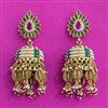 Antique Jhumki With Gold Plating