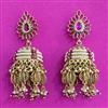 Antique Jhumki With Gold Plating