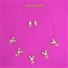 Antique Moti Pendant Set With Gold Plating