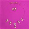 Antique Moti Pendant Set With Gold Plating
